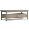 Simpli Home Warm Shaker Solid Wood 48"Rectangle Transitional Coffee Table